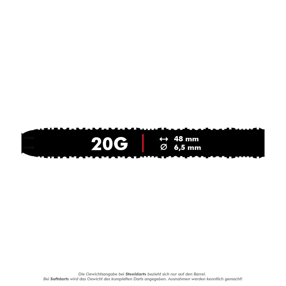Shot ZEN Rechte Zachte Dartpijlen - 20 g Shot ZEN Rechte Zachte Dartpijlen - 20 g