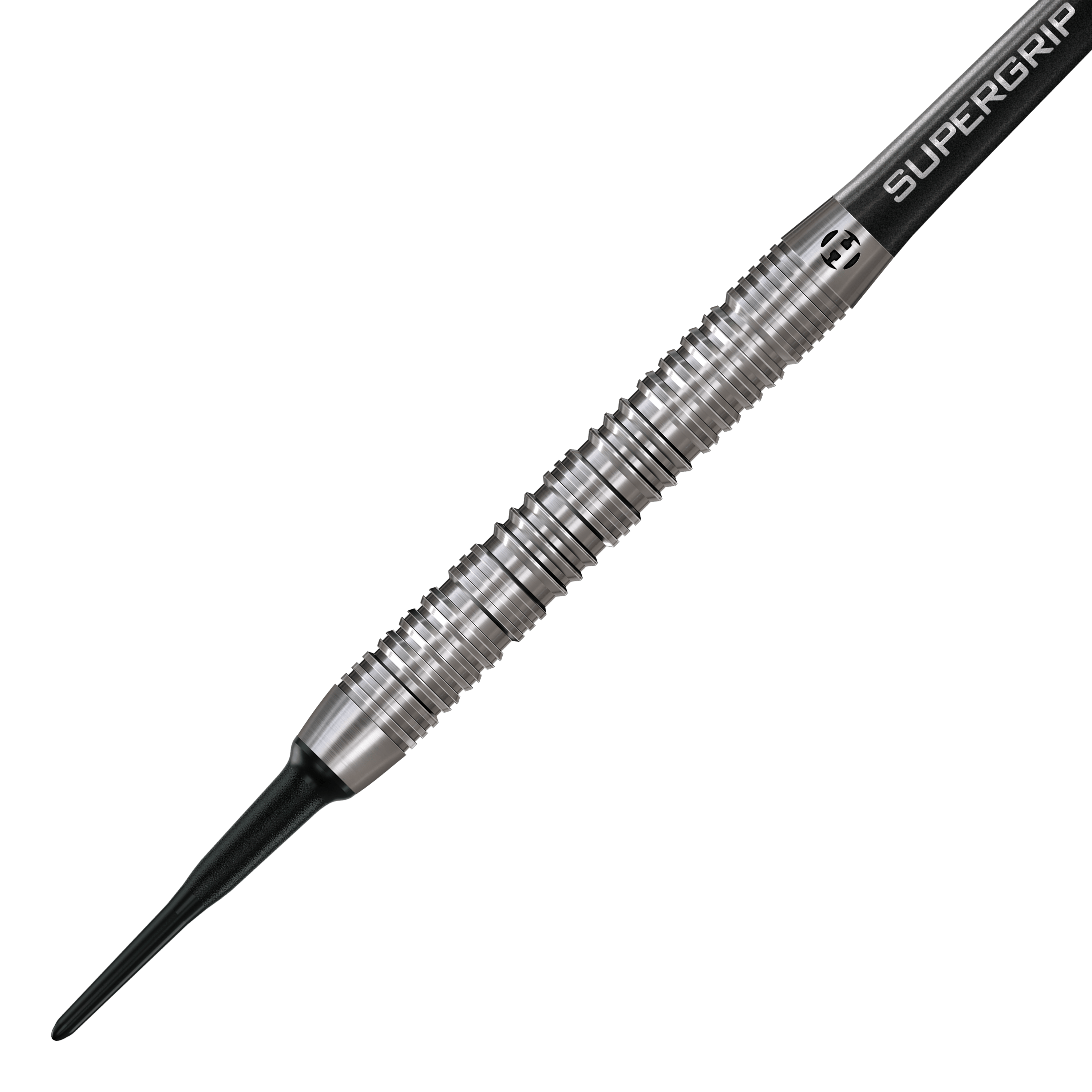 Harrows Impact Soft Darts Das Bild zeigt die Harrows Impact Softdarts. Die Darts werden aus einer anderen Perspektive dargestellt.