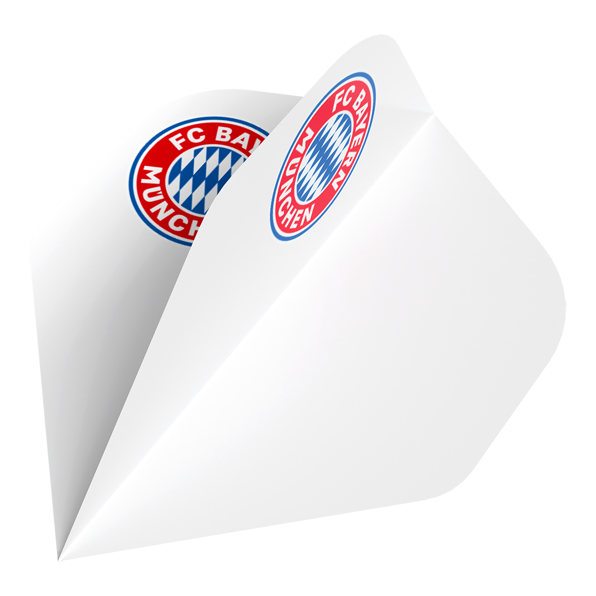Bulls FC Bayern München Vluchtcollectie - 5 sets Hier sieht man die Bulls FC Bayern München Flight Collection - 5 Satz. Das Set besteht aus fünf verschiedenen Flights mit Bayern München Motiven.