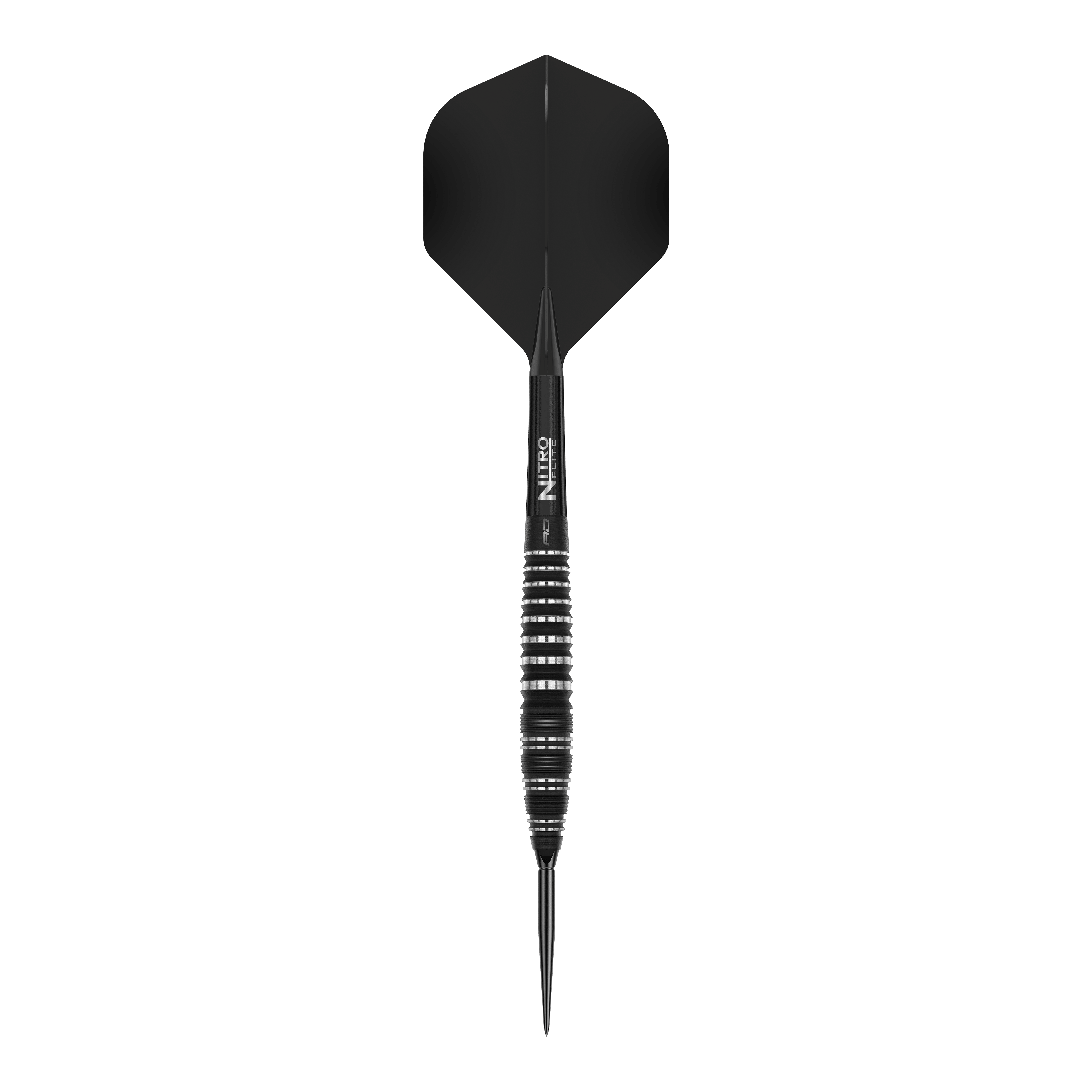 Abgebildet sind die Red Dragon Sable Bomb Switch Point Steeldarts. Diese Darts zeichnen sich durch ihre hochwertige Verarbeitung und spezielle Spitzen aus.