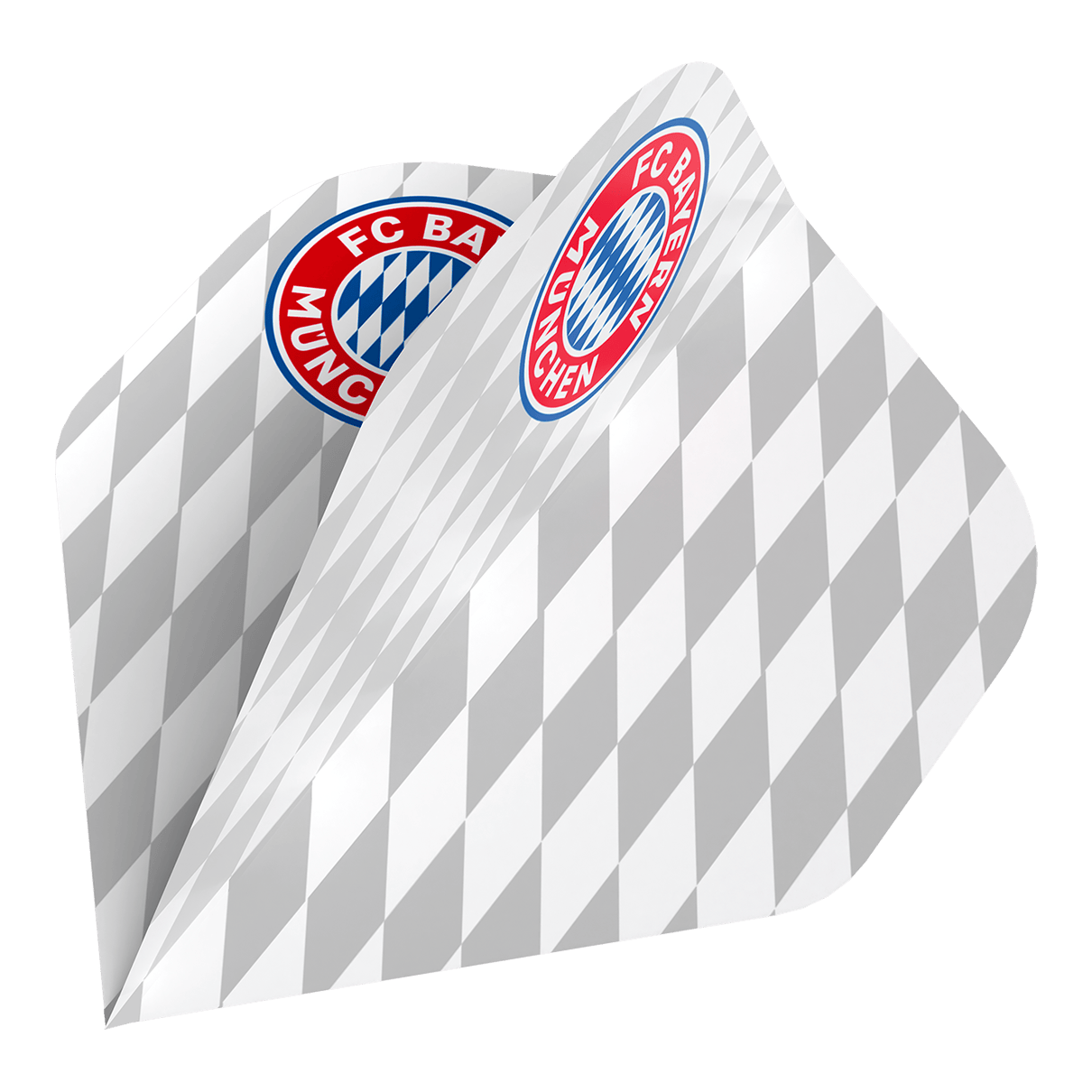 Bulls FC Bayern München Vluchtcollectie - 5 sets Das Bild zeigt die Bulls FC Bayern München Flight Collection - 5 Satz. Es handelt sich um Zubehör für Dartspieler mit dem Design des FC Bayern München.