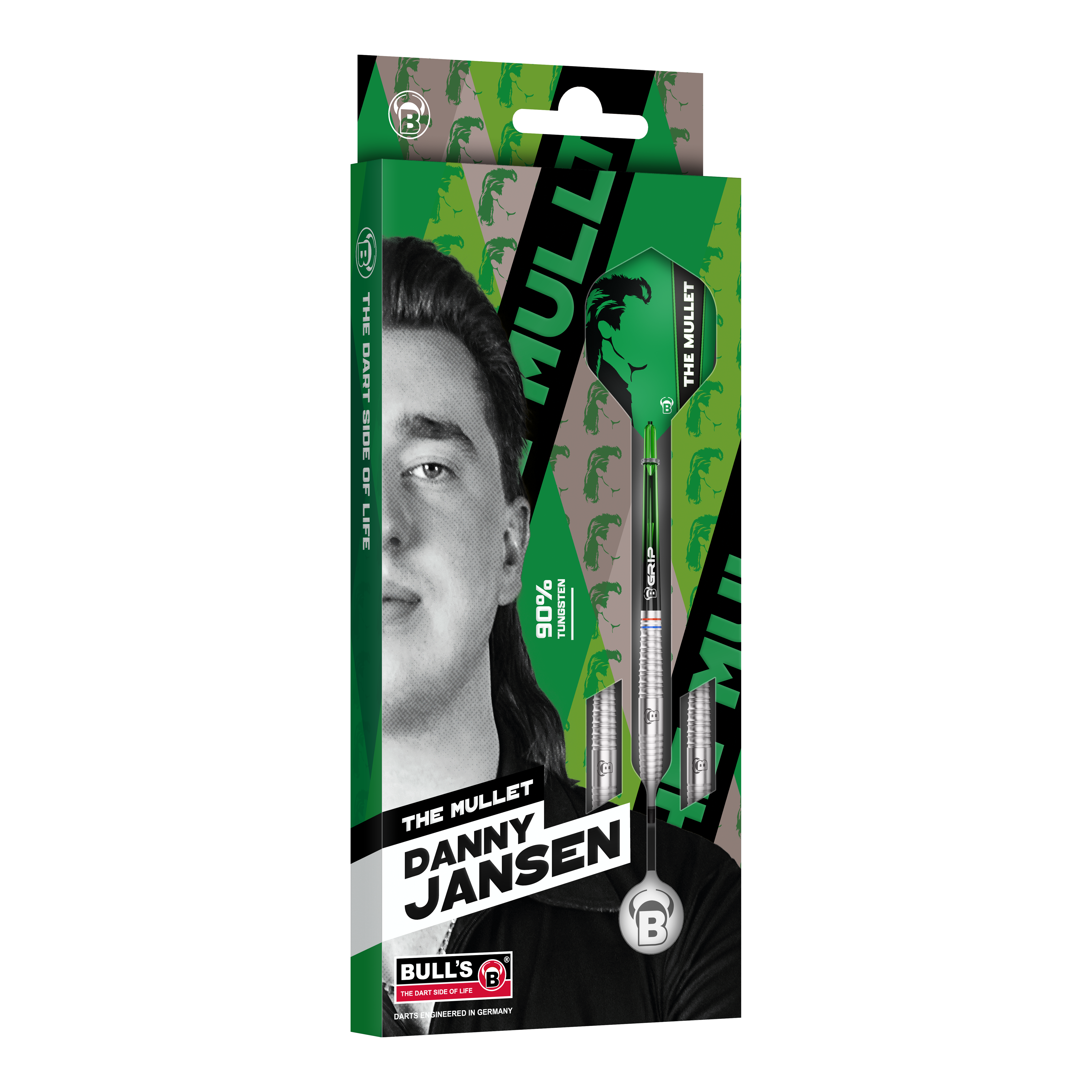 Bulls Danny Jansen softdarts - 20 g Hier ist der Bulls Danny Jansen Softdart mit 20g Gewicht abgebildet. Das Produkt eignet sich für professionelle Softdartspiele.