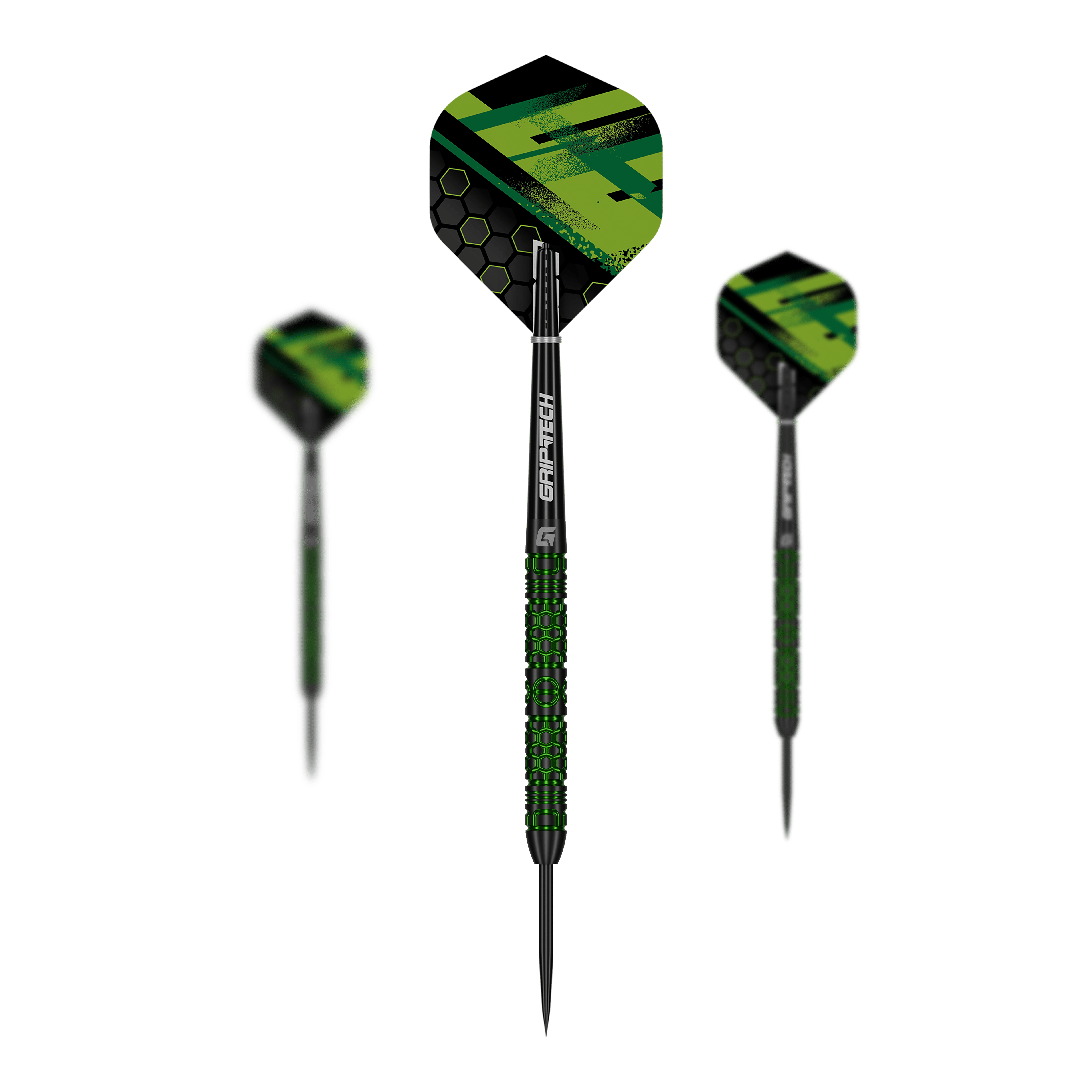 GOAT Kick-Off stalen dartpijlen Zu sehen ist ein Set der GOAT Kick-Off Steeldarts. Es besteht aus mehreren Darts und bietet optimale Spielergebnisse.