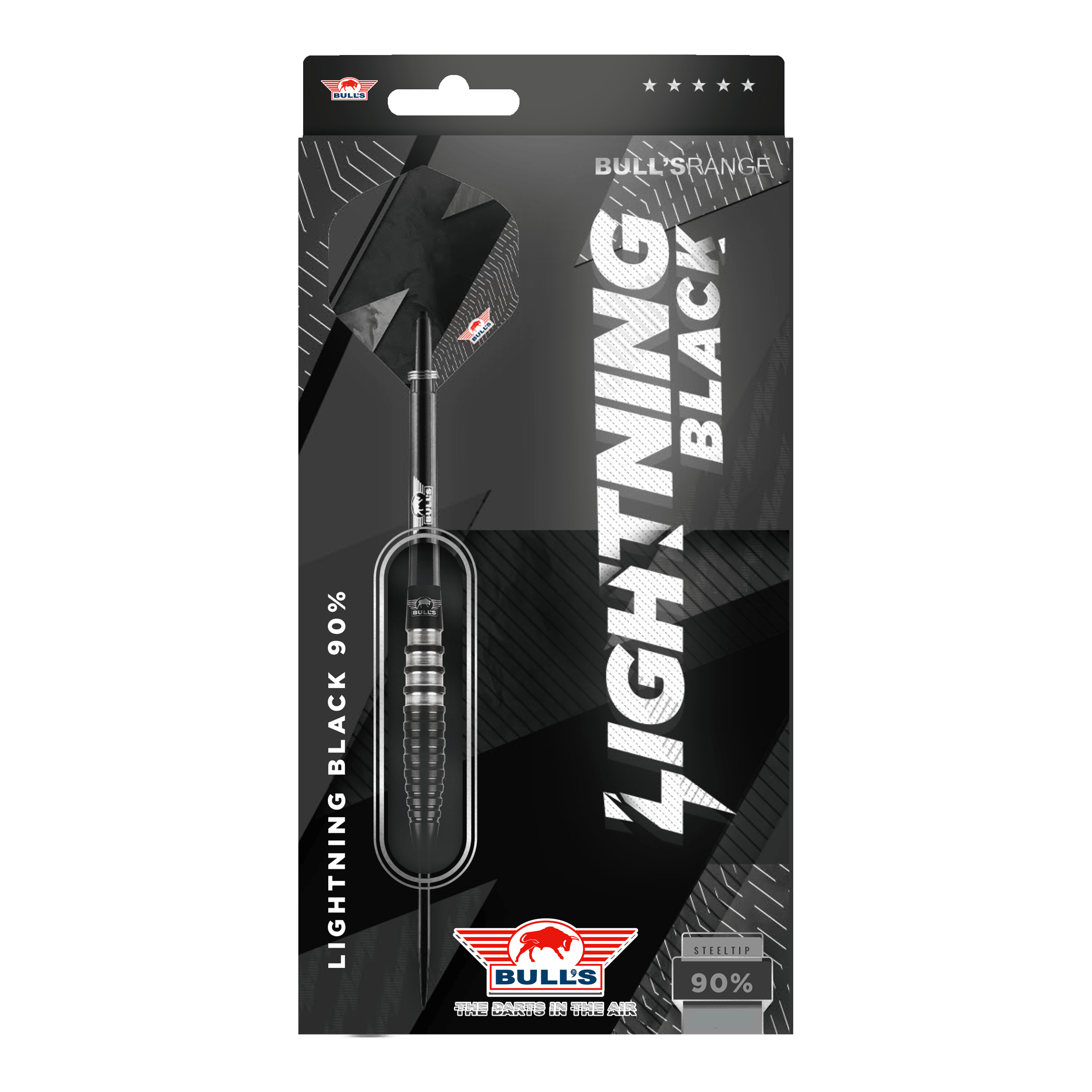 Bulls NL Lightning Black Steel-darts