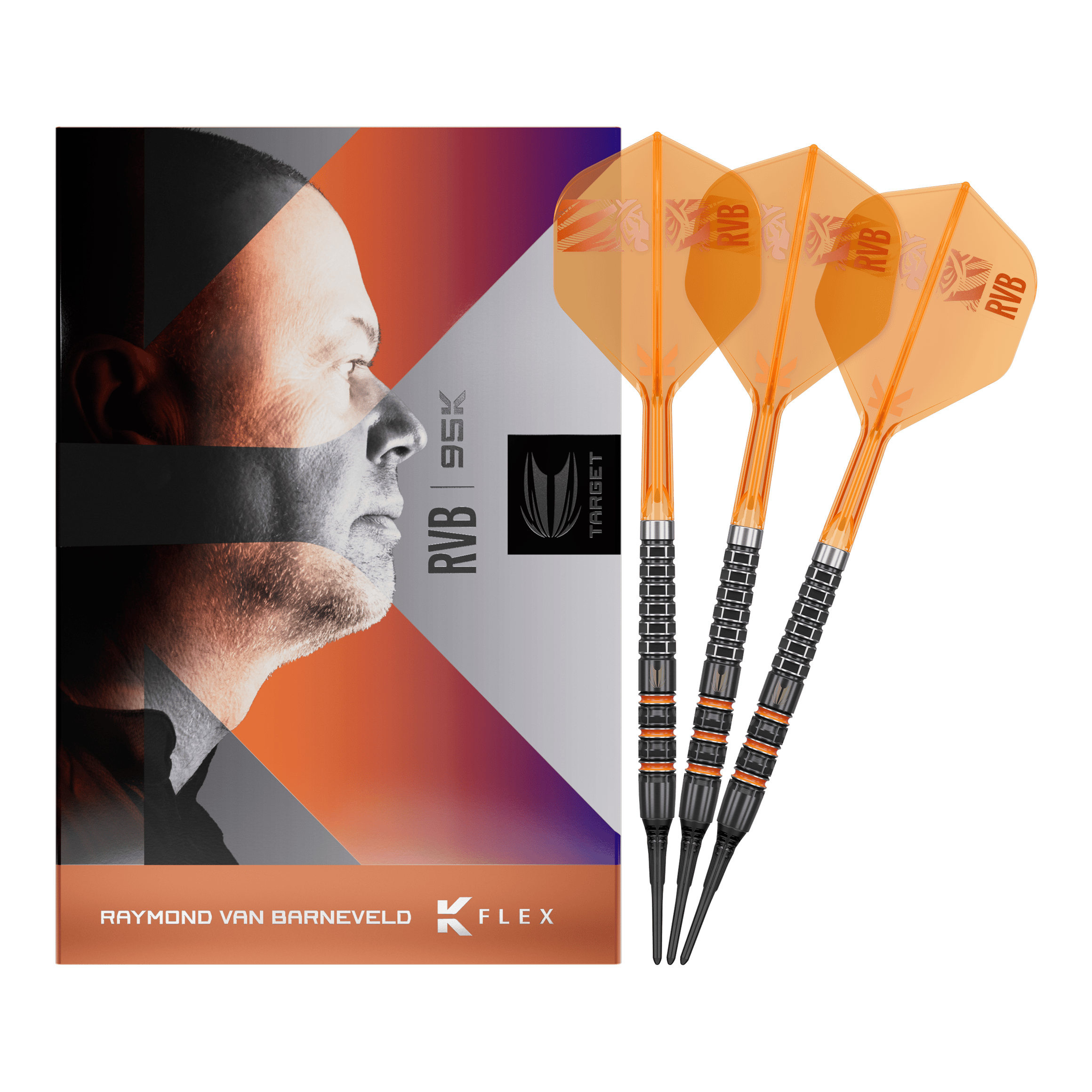 Target Raymond Van Barneveld 95K zachte darts - 20g