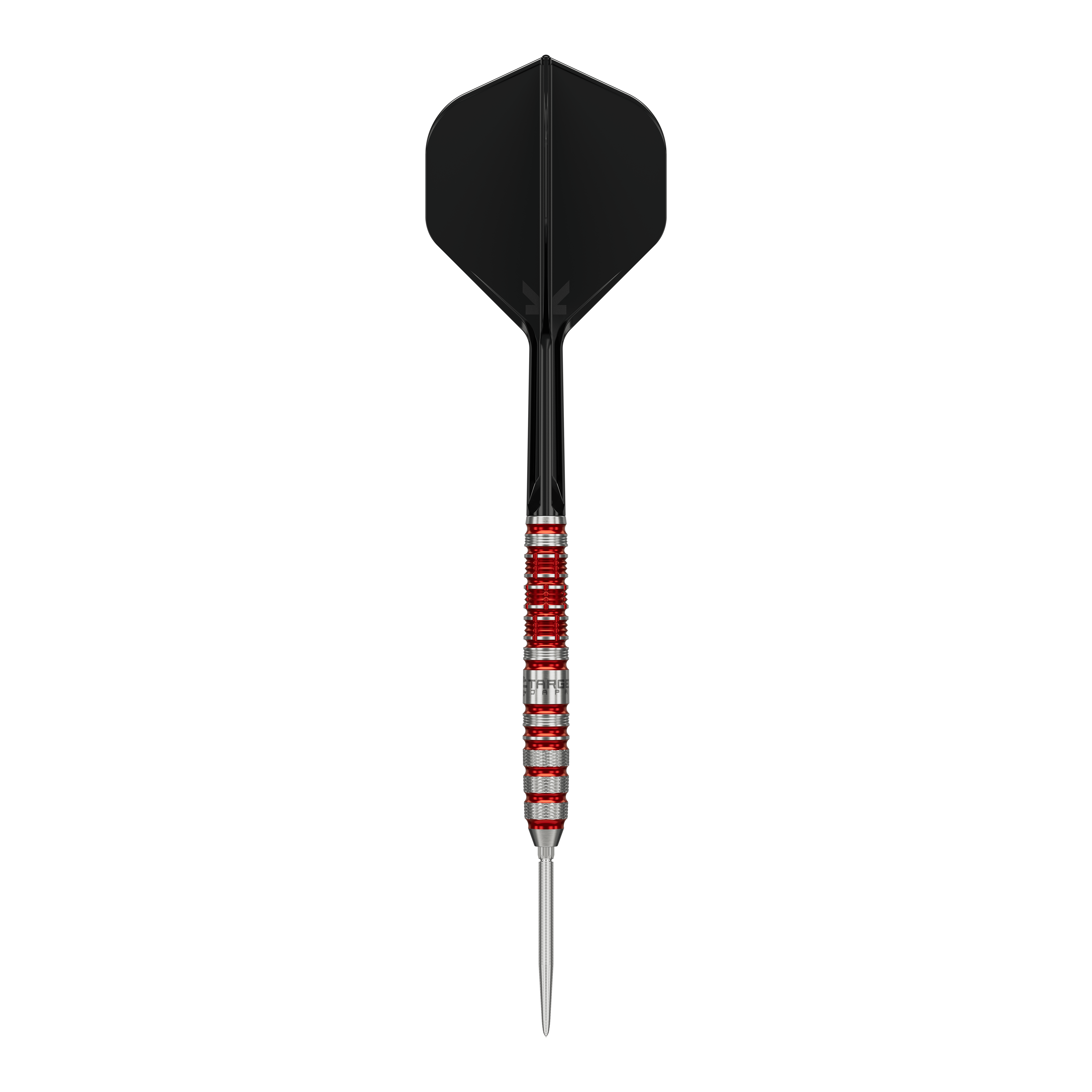 Target Japan Black Marque Spinel Swiss Point stalen dartpijlen - 23 g Das Bild zeigt die Target Japan Black Marque Spinel Swiss Point Steeldarts mit einem Gewicht von 23g. Das Produkt ist ein hochwertiger Dartpfeil für anspruchsvolle Spieler.