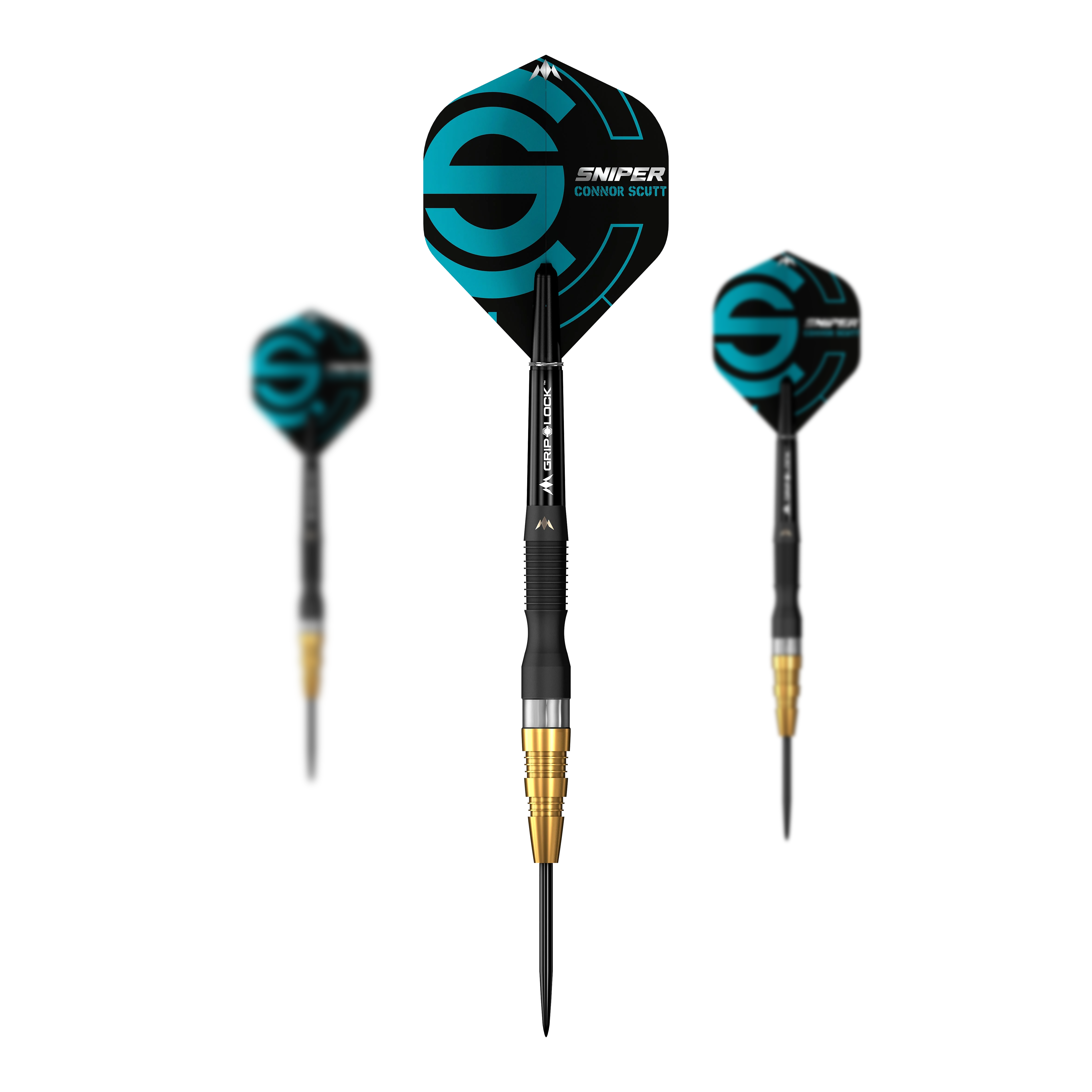 Mission Connor Scutt Sniper Black Gold Steeldarts