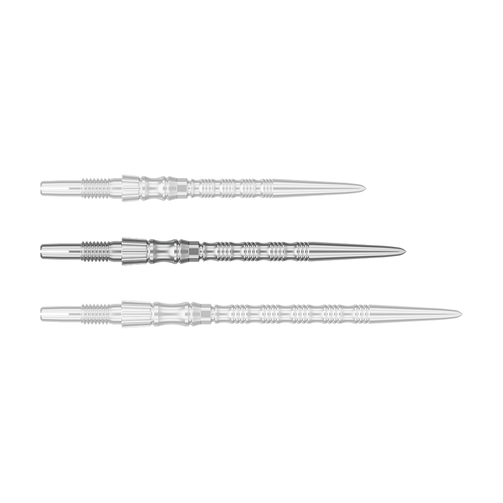 Target Signature Swiss Point TRB stalen dartpunten - zilver Dieses Bild zeigt eine einzelne silberne Dartspitze mit einer Länge von 35 mm. Vermutlich handelt es sich um das Modell 'Target SwissPoint Signature TRB Dartspitzen'.