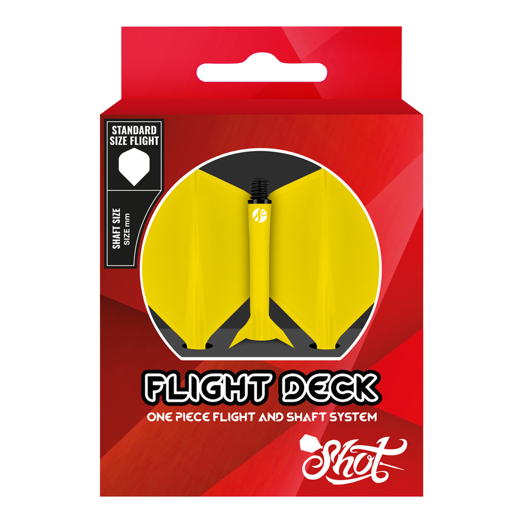 Shot Flight Deck No2 Standard Flight-System - Gelb