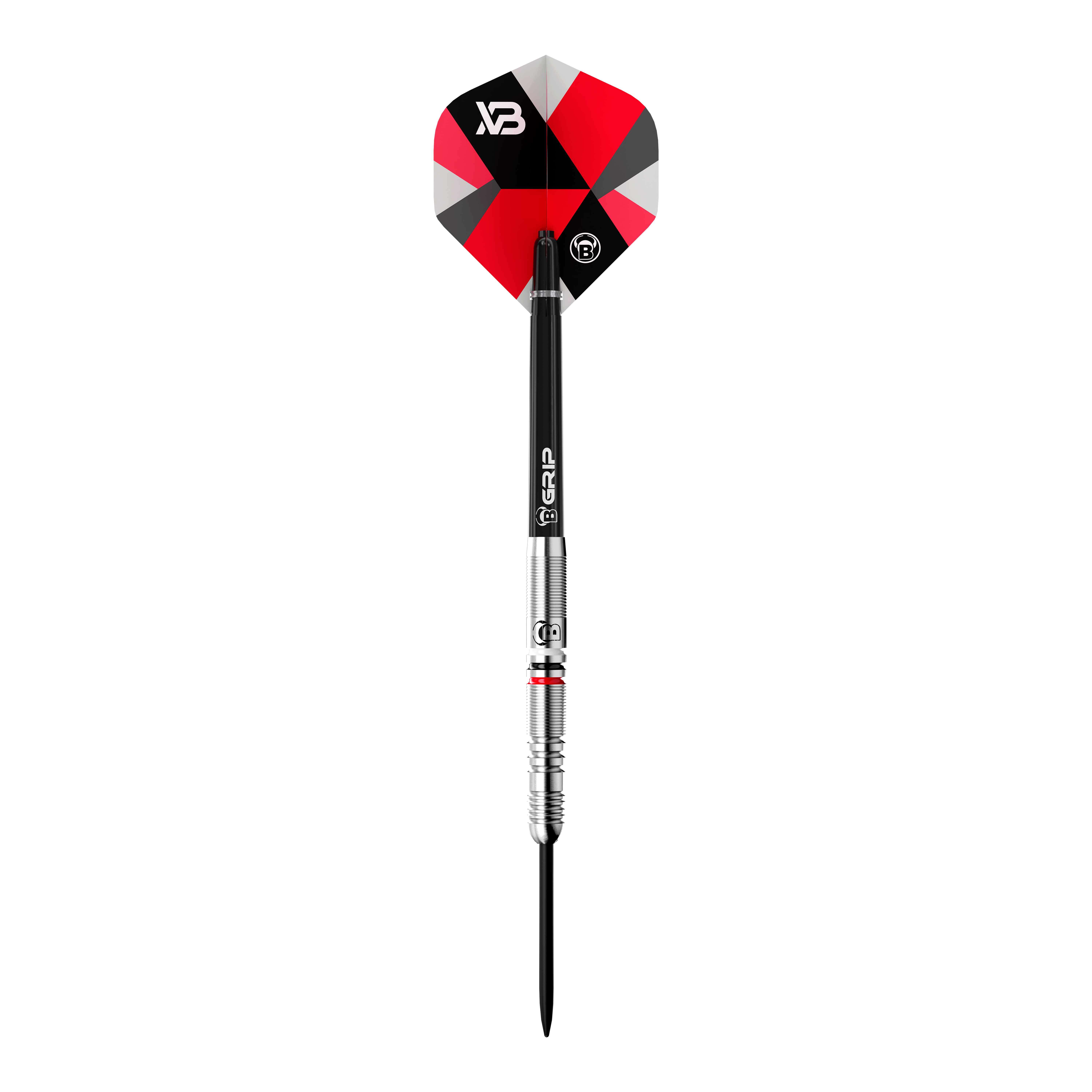 Das Bild zeigt die Bulls Xanti Van Den Bergh Steeldarts - 22g. Hochwertige Steeldarts für präzises Dartspiel.