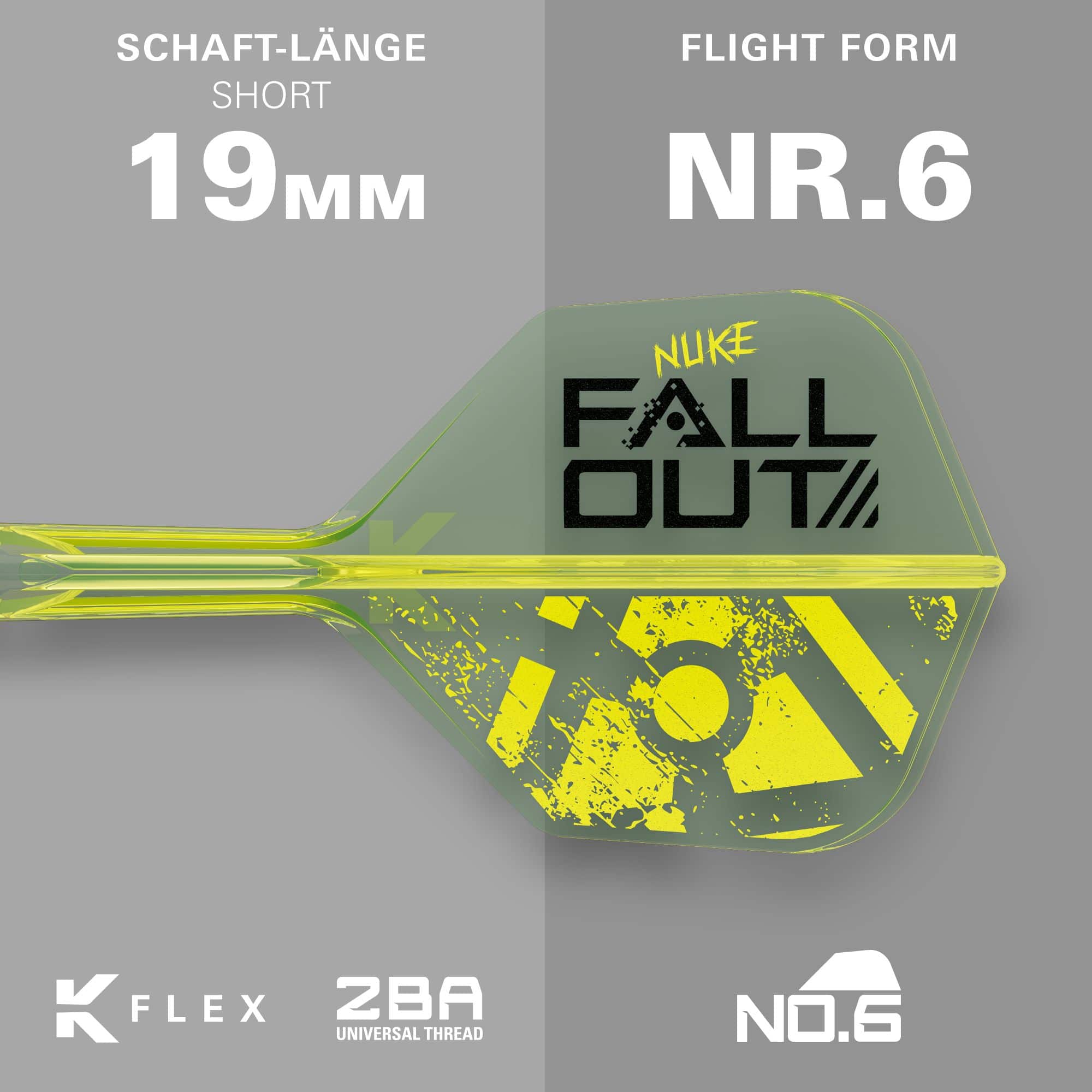 Target Luke Littler Nuke Fallout Soft Darts - 19 g
