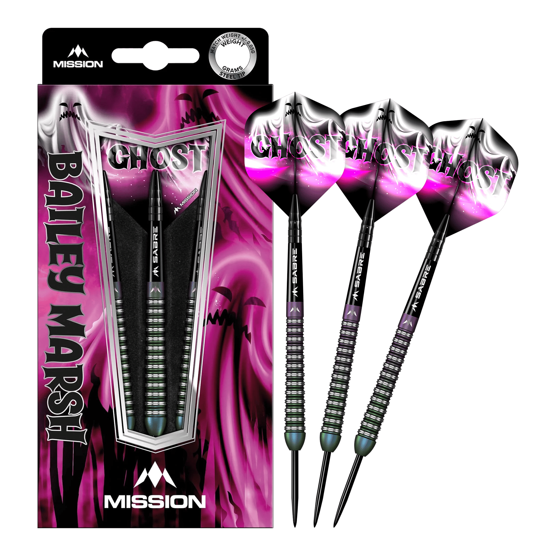 Missie Bailey Marsh Ghost Steeldarts - 23g