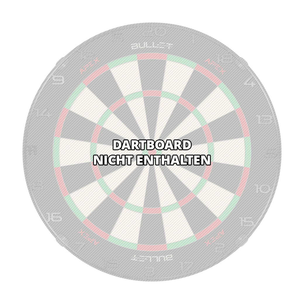 Bullet Dartboard Nummerring Das Bild zeigt einen Dartboard Zahlenring in Silber. Es handelt sich um das Produkt 'BT1000150 Bullet Dartboard Zahlenring Silber 3'.