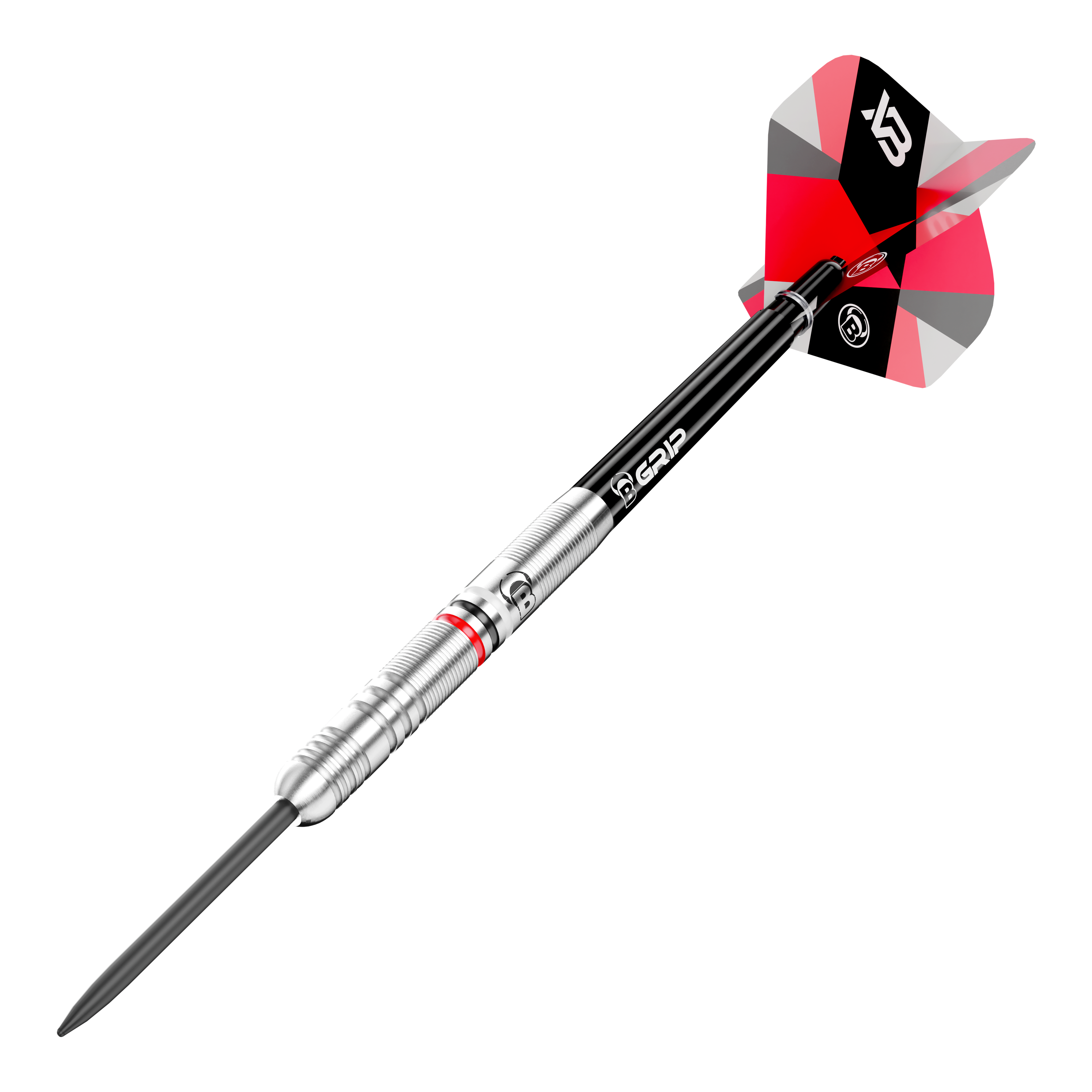Hier sieht man die Bulls Xanti Van Den Bergh Steeldarts - 22g. Ideal für Turnierspieler und Hobby-Dartspieler.
