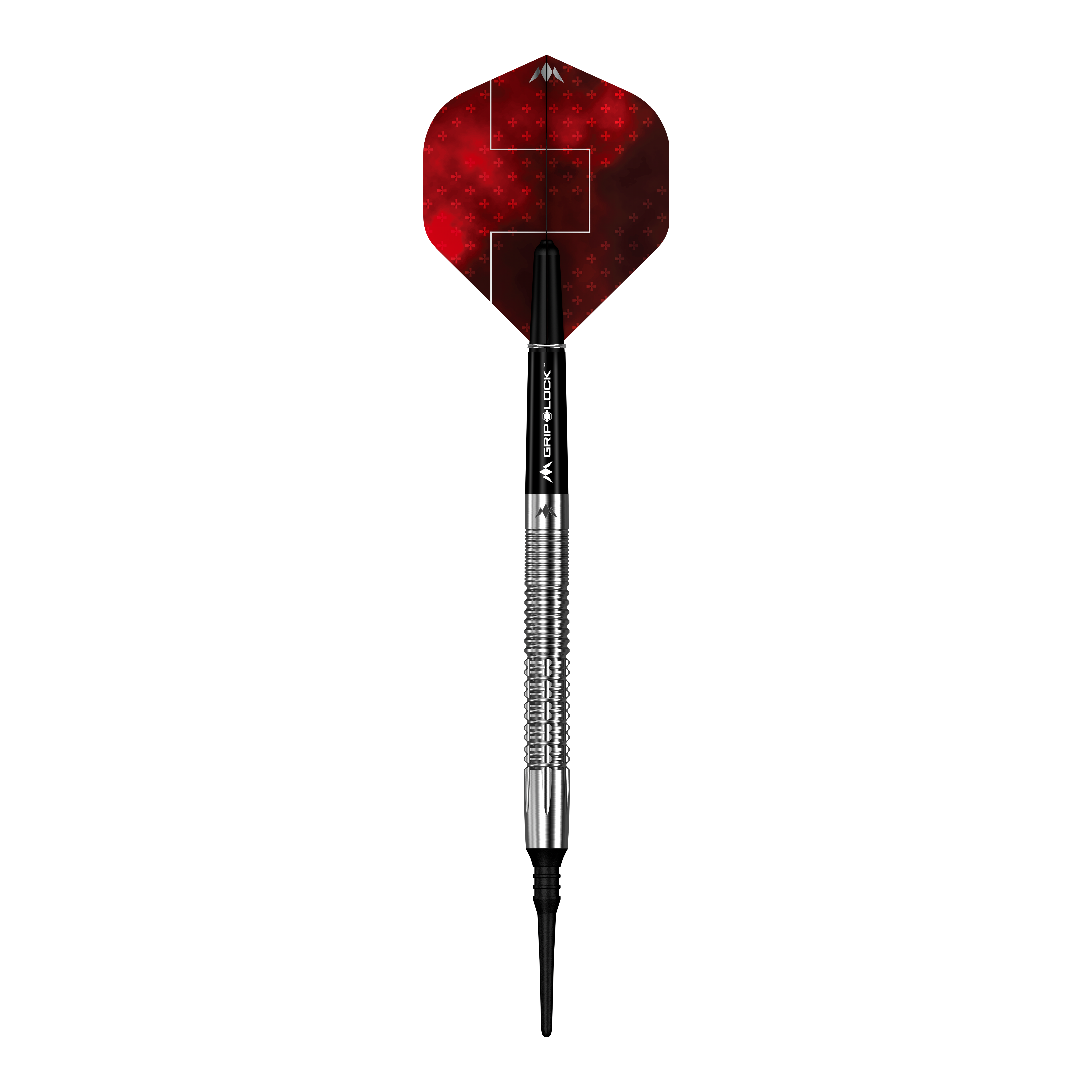 Missie Thomas Junghans Softdarts - 20g Abgebildet sind Mission Thomas Junghans Softdarts mit einem Gewicht von 20 Gramm. Die Darts liegen aufgereiht auf einem hellen Hintergrund.