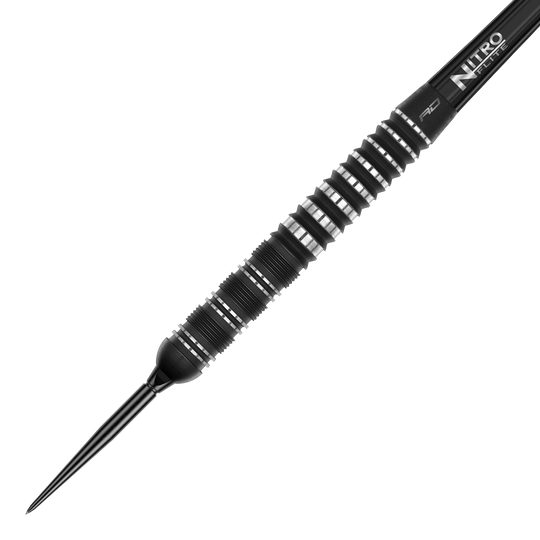 Red Dragon Sable Parallel Switch Point Stalen Darts Abgebildet sind die Red Dragon Sable Parallel Switch Point Steeldarts. Die Darts werden seitlich gezeigt und sind aus Metall gefertigt.