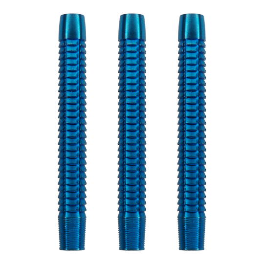 McDart Blue Sky zachte dartvaten Das Bild zeigt ein Softdart-Barrel-Produkt. Vermutlich handelt es sich um das Modell MC66-22-24 McDart Blue Sky Softdart Barrels.