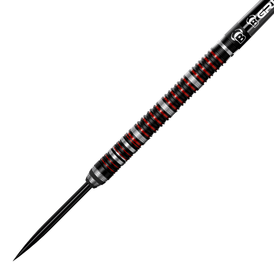 Bulls Sixty S2 stalen dartpijlen Das Bild präsentiert die Bulls Sixty S2 Steeldarts. Diese Dartpfeile bieten eine gute Balance und Griffigkeit.