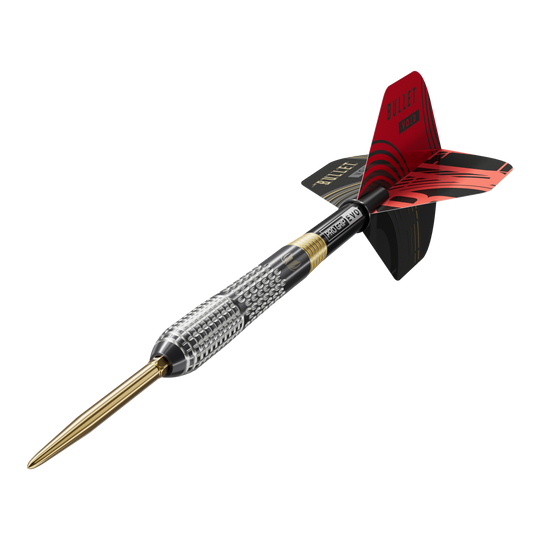 Target Stephen Bunting GEN5 Void Swiss Point stalen dartpijlen Dieses Bild zeigt die Target Stephen Bunting GEN5 Void Swiss Point Steeldarts. Das Set ist ideal für begeisterte Dartspieler und Fans von Stephen Bunting.