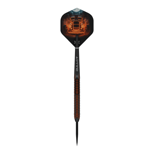 Bullet Hotrod stalen dartpijlen Dies ist ein Bild der Bullet Hotrod Steeldarts. Die Steeldarts zeichnen sich durch ein robustes Design aus.