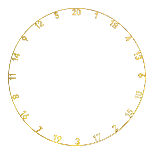 Precise 180 Endorphine stalen dartbord met genummerde ring - Goud Dieses Bild zeigt das Precise 180 Endorphine Steeldartboard mit Nummernring in Gold. Das Board eignet sich ideal für Dart-Fans, die Wert auf Design legen.