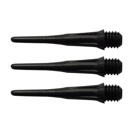 Karella Ultimo soft darttips - 50 stuks in tipkoker - zwart