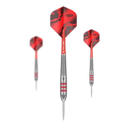 Target Nathan Aspinall Brass Steel Darts - 22g Dieses Bild zeigt das Set der Target Nathan Aspinall Brass Steeldarts - 22g. Das Set eignet sich perfekt für Einsteiger und Fortgeschrittene.