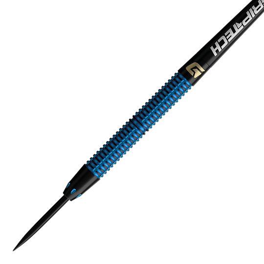 GOAT Atleet Blauwe Wolfraam Stalen Darts Hier sieht man die GOAT Athlete Black Tungsten Steeldarts. Sie sind speziell für Dart-Enthusiasten entwickelt.