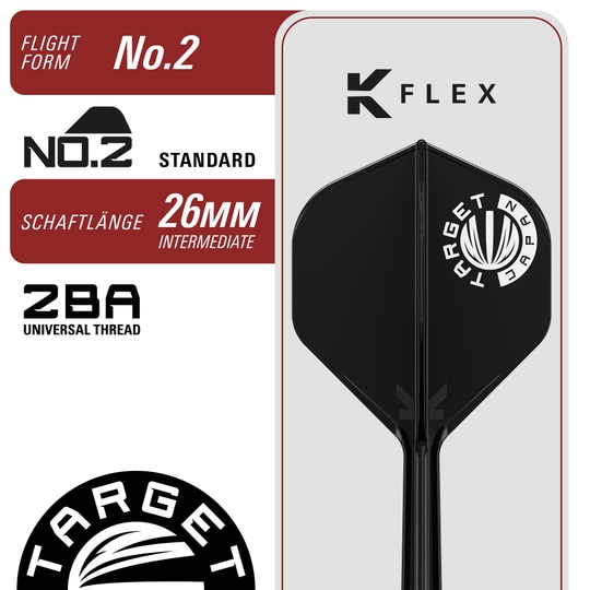 Target Japan Charis GEN6 Swiss Point stalen dartpijlen - 23 g Dies ist ein Bild der Target Japan Charis GEN6 Swiss Point Steeldarts - 23g. Die Steeldarts sind für ihre Präzision und das stilvolle Aussehen bekannt.