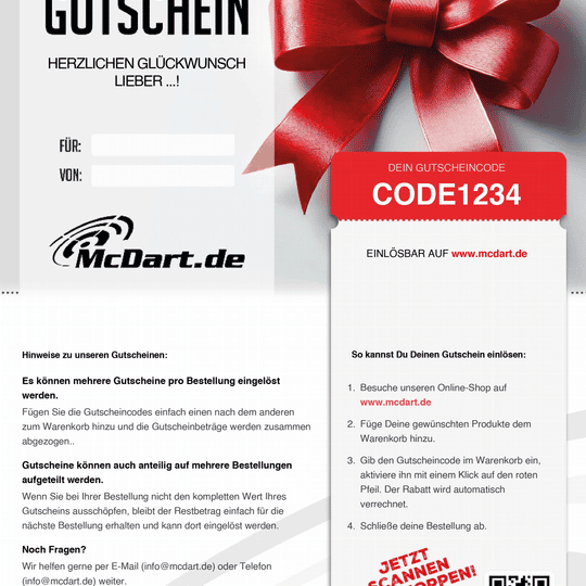 Voucher - Rood Lint