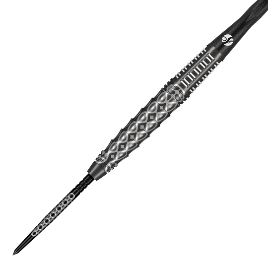 Shot Goths Wulfaz Turbo Point stalen dartpijlen - 23 g Die Abbildung zeigt die Shot Goths Wulfaz Turbo Point Steeldarts - 23g aus einer anderen Perspektive. Das Produkt eignet sich ideal für ambitionierte Dartspieler.
