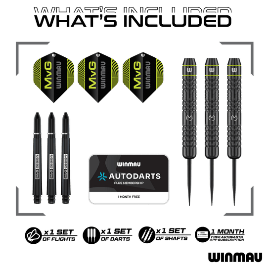 Winmau Michael Van Gerwen Core Messing Steeldarts - 21g