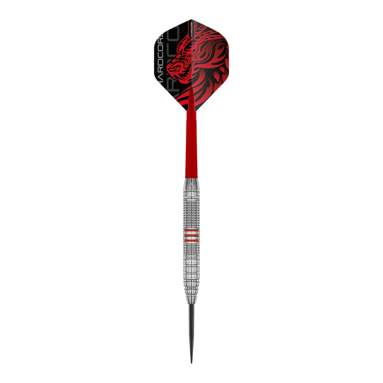 Red Dragon Jonny Clayton messing stalen dartpijlen - 21 g Auf dem Bild sieht man die Red Dragon Jonny Clayton Brass Steeldarts - 21 g. Das Set ist speziell für Dartspieler entworfen.