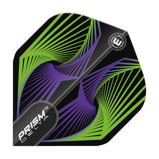 Winmau Prism Delta Spiral GreenBlue standaardvluchten