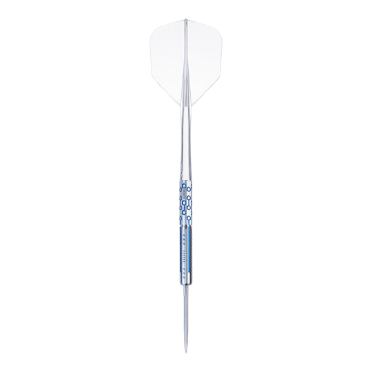 Caliburn Starships Series Demeter stalen dartpijlen - 23 g Das Bild zeigt einen einzelnen Caliburn Starships Series Demeter Steeldart mit 23g Gewicht. Der Dart zeichnet sich durch sein modernes Design aus.