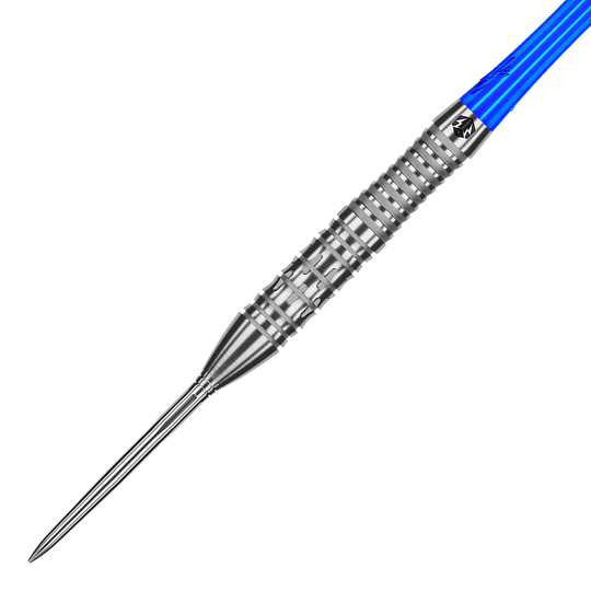 Caliburn Rix EZ-EVO R2 stalen dartpijlen Das Bild zeigt die Caliburn Rix EZ-EVO R2 Steeldarts. Die Darts sind hochwertig verarbeitet und für den professionellen Gebrauch geeignet.