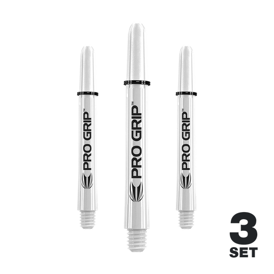 Target Pro Grip Shafts - 3 sets - Wit