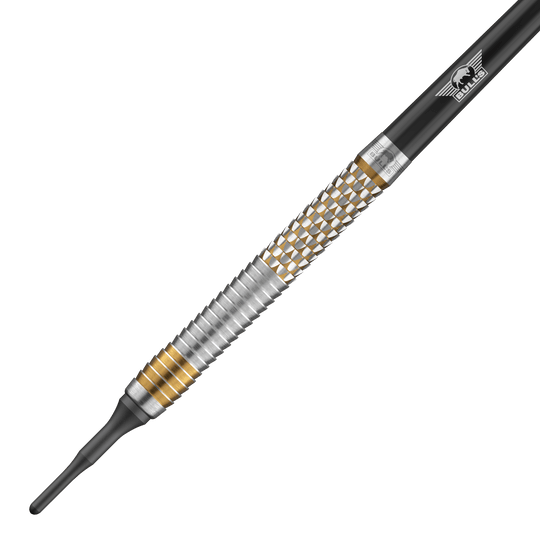 Bulls NL Vintage Shark Soft Darts - 18g Bulls NL Vintago Shark Softdarts - 18g sind auf dem Bild zu erkennen. Diese Darts sind für den Softdartbereich gemacht.