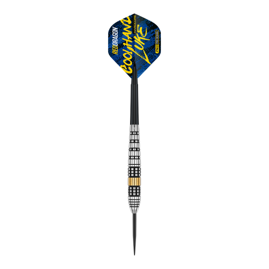Red Dragon Luke Humphries messing stalen dartpijlen - 21 g