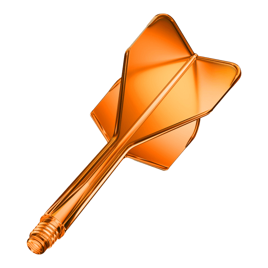 GOAT A1R No6 Flight Shaft System - Neon Oranje Dieses Bild zeigt das GOAT A1R No6 Flight-Shaft-System in Neon Orange. Es handelt sich um einen Dart-Schaft mit Flug, präsentiert einzeln.