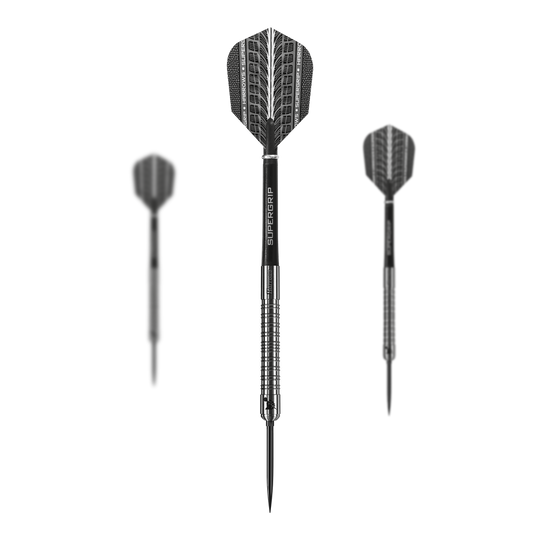 Harrows Supergrip 90 Quick Point stalen dartpijlen Harrows Supergrip 90 Quick Point stalen dartpijlen