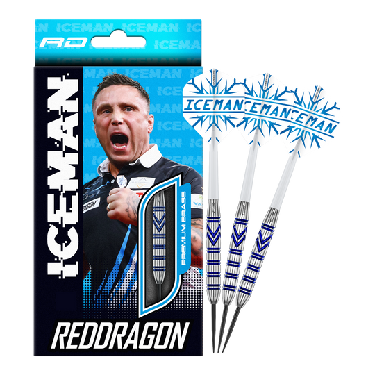 Red Dragon Gerwyn Prijs Messing Stalen Darten - 21 g