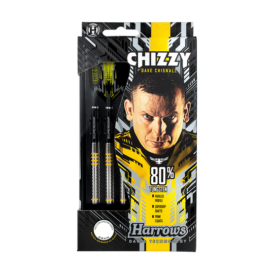 Harrows Dave Chisnall Chizzy 80% zachte darts