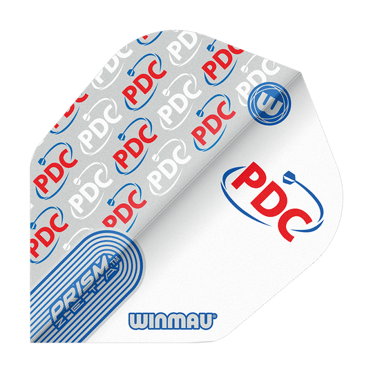 Winmau Prism Zeta PDC White No6 Flights