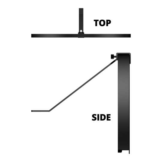 Mission Torus 120 LED-verlichtingssysteem - Zwart Abgebildet ist das Mission Torus 120 LED Beleuchtungssystem in Schwarz. Das System eignet sich zur optimalen Beleuchtung für Dartboards.