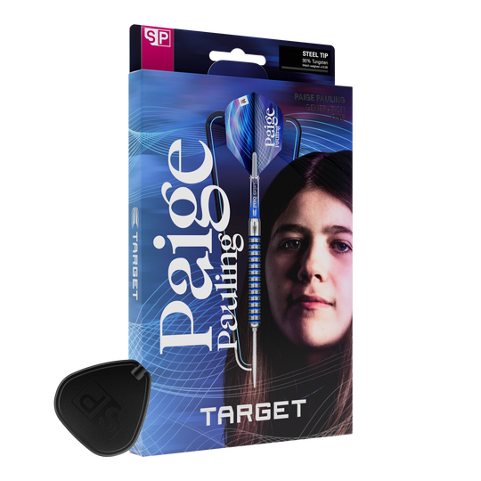 Target Paige Pauling GEN1 Swiss Points stalen dartpijlen - 22 g Target Paige Pauling GEN1 Swiss Points stalen dartpijlen - 22 g
