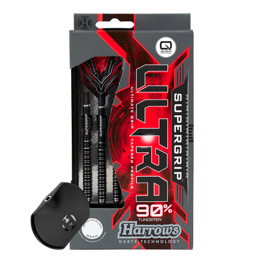 Harrows Supergrip Ultra Quick Point stalen dartpijlen