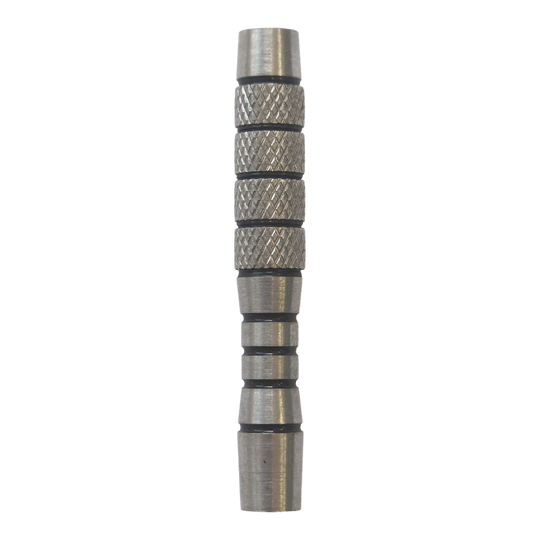 McDart geribbelde softdart barrels in druppelvorm - 18 g Das Bild zeigt McDart Knurled Teardrop Softdart Barrels mit einem Gewicht von 18g. Das Produkt ist für Softdartspieler geeignet.