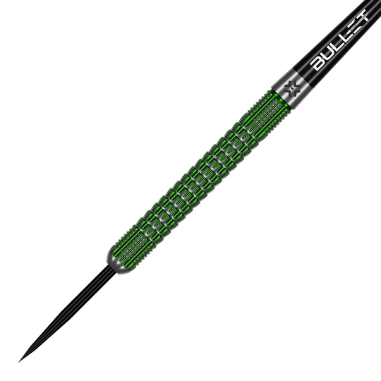 Bullet Gator stalen darts Dieses Bild zeigt die Bullet Gator Steeldarts. Die hochwertigen Steeldarts sind geeignet für ambitionierte Dartspieler.