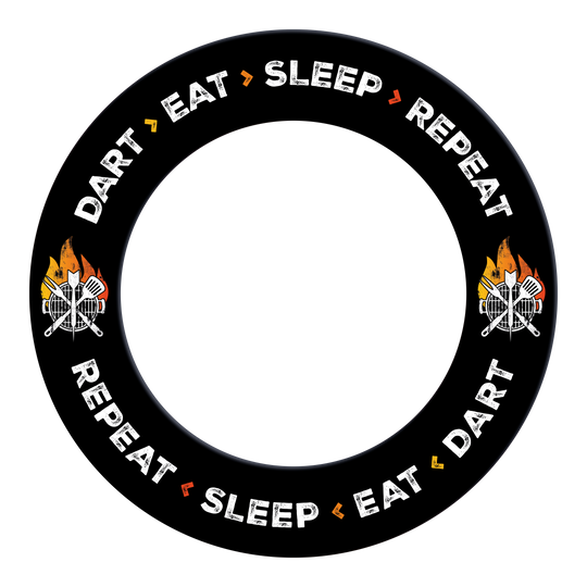 McDart Dartbord Surround - Dart Eat Sleep Repeat